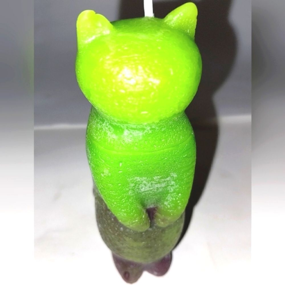 Hand crafted limited edition tall catcandle from our Cat Lady candle collection